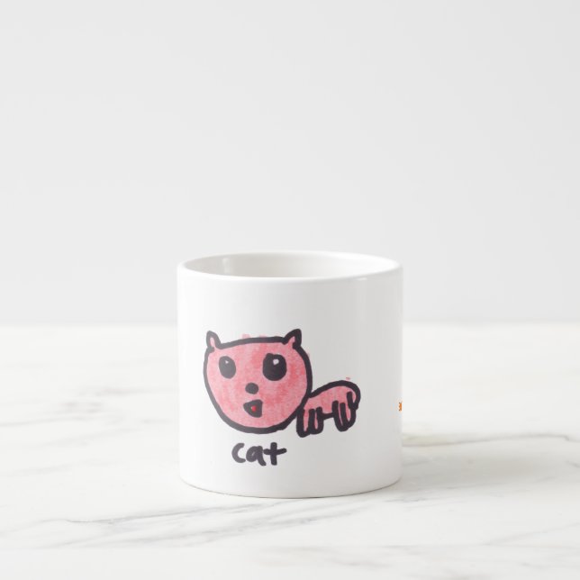 Kitty Cat Espresso Cup Espressotasse (Vorderseite)