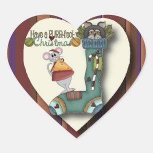 Kitty Cat in Strumpf Picture Stickers