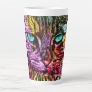 Kitty Cat Künstlerisches Design Milchtasse