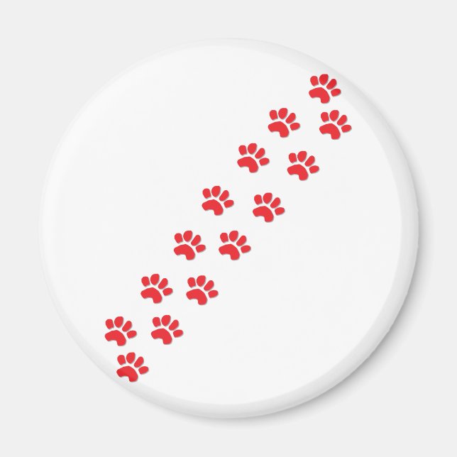 Kitty Cat Paws Magnet (Vorne)