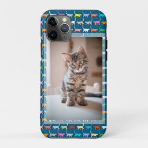 Kitty Cat Personalize Foto Cat Print Case-Mate iPhone Hülle