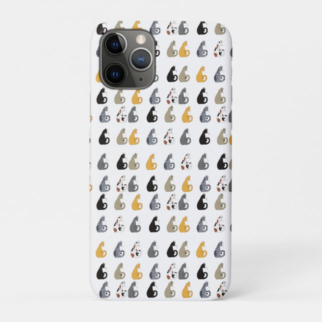Kitty Cats Handyhülle Case-Mate iPhone Hülle (Rückseite)
