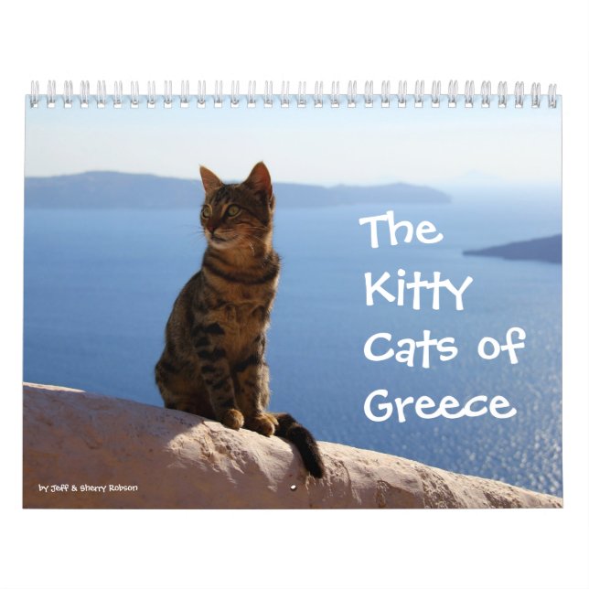 Kitty Cats of Greece Calendar Kalender (Titelbild)