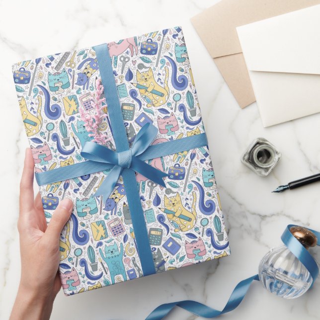 Kitty Cats Papier cadeau - Graduation - Cadeaux (Cadeaux)