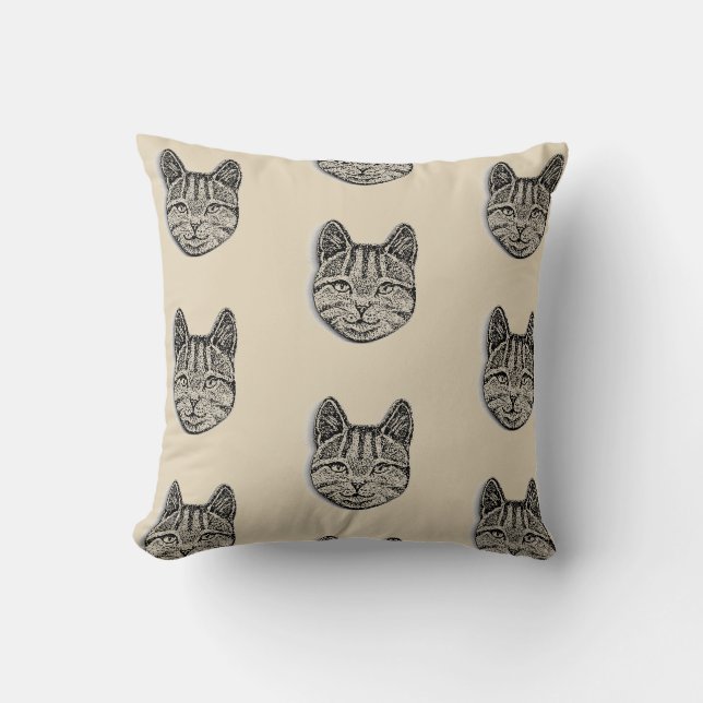 Kitty Chat Coussin Purrfect (Recto)