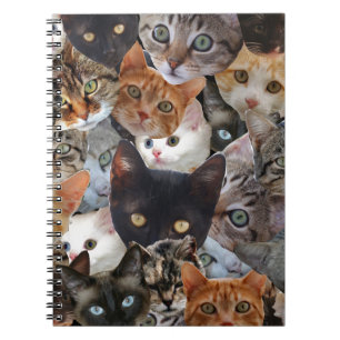 Kitty Collage Notizblock