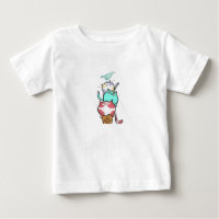 Kitty Cone Süße Katze Eiscreme Kawaii