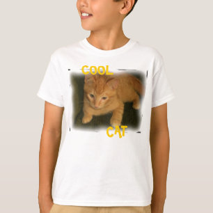 Kitty "COOL CAT" Kids Basic T - Shirt