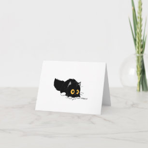 Kitty Crouch Poof Card Karte
