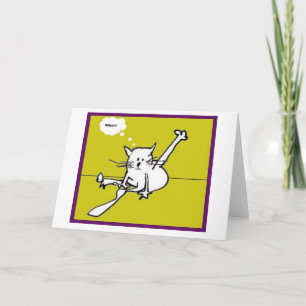 Kitty dit WaT ? Carte de vœux