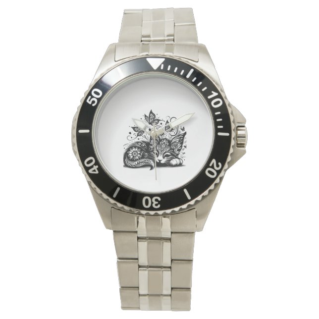 Kitty Dreams Armbanduhr (Vorderseite)