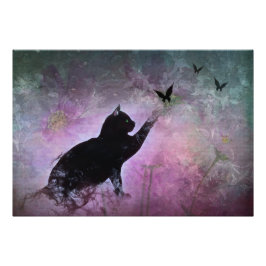 Kitty Dreams Fotodruck