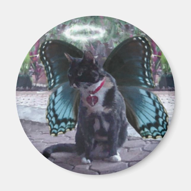 Kitty Fairy Angel Kelly Magnet (Vorne)