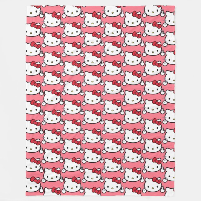 Kitty Fleecedecke (Vorderseite)