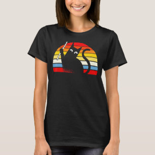 Kitty Flute Player Cat Flutist Flutist Musiker I T-Shirt