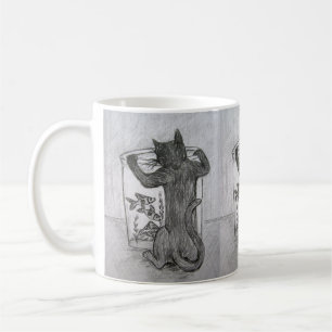 Kitty Goldfish Lover Custom Cat Kaffee Tasse