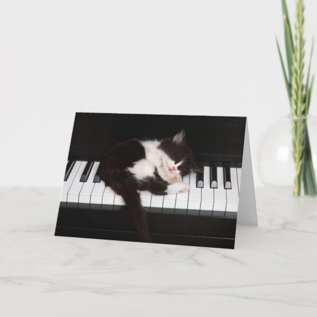 Kitty Greeting Card Karte (Vorderseite)