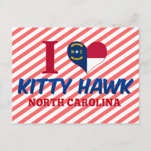 Kitty Hawk, North Carolina Postkarte