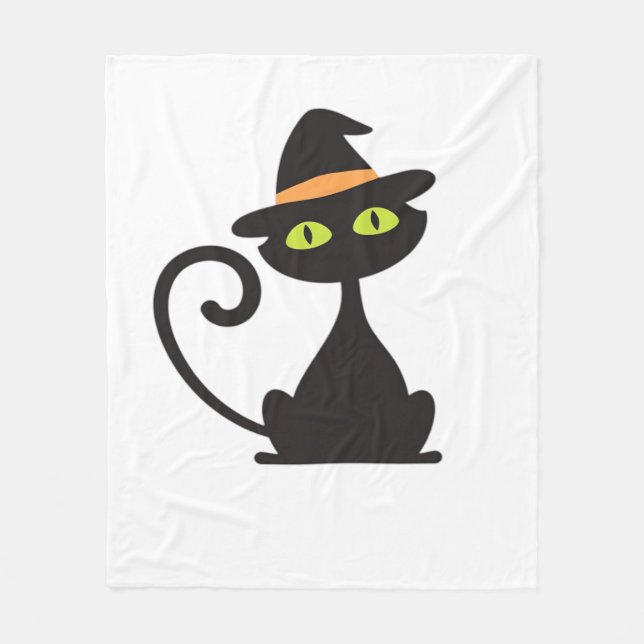 Kitty Hexe Classic T - Shirt Fleecedecke (Vorderseite)