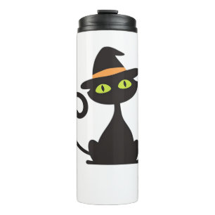 Kitty Hexe Classic T - Shirt Thermosbecher