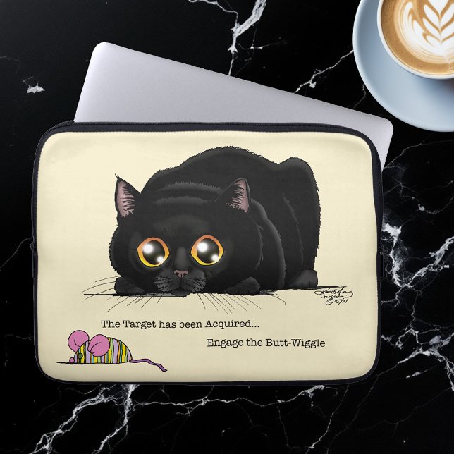 Kitty Hintern-Wiggle Laptopschutzhülle (Von Creator hochgeladen)