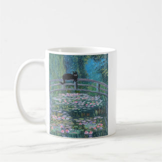 Kitty in der Monet-Tasse Kaffeetasse