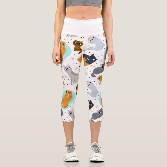 KITTY KAT CAPRI LEGGINGS (Vorderseite)