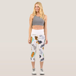 KITTY KAT CAPRI LEGGINGS