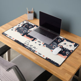 Kitty Kat Kaleidoscope Schreibtischunterlage