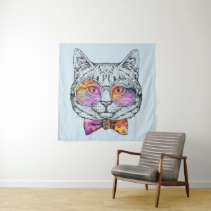 Kitty Kat Wandteppich