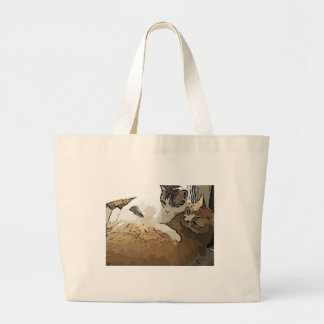 Kitty-Katzen-Tasche Jumbo Stoffbeutel