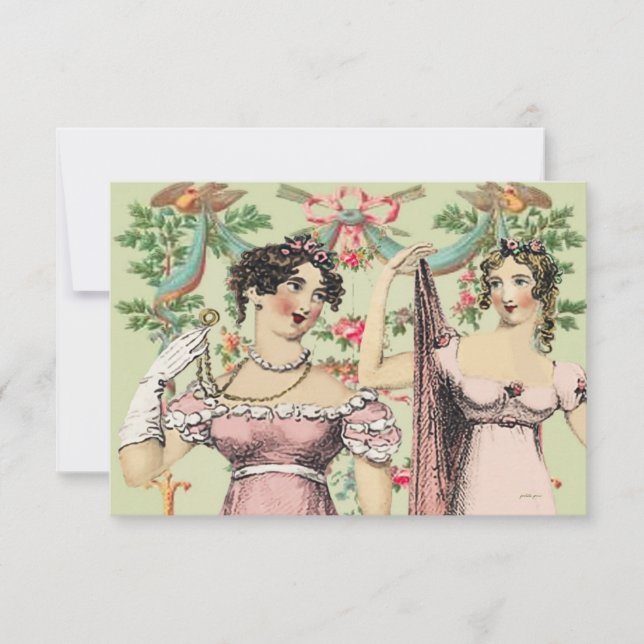 Kitty Kelly Jane Austen Danke oder Save the Date (Vorderseite)