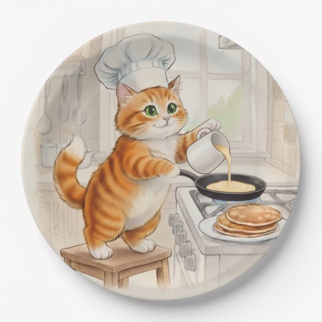 Kitty Kitchen, Paper Plates Pappteller (Vorderseite)