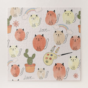 Kitty Kitten Cats: Süße Tier Pattern