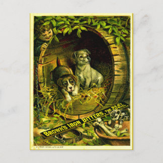 Kitty kommt anrufen postkarte