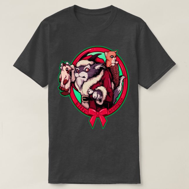 Kitty Krampus T-Shirt (Design vorne)