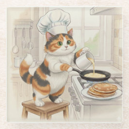 Kitty Küche, Calico, Glasuntersetzer