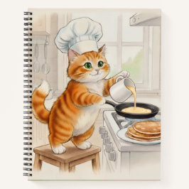 Kitty Küche, Spiralblock Notizbuch