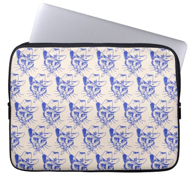 Kitty Laptop-Hülle Laptopschutzhülle (Vorderseite)