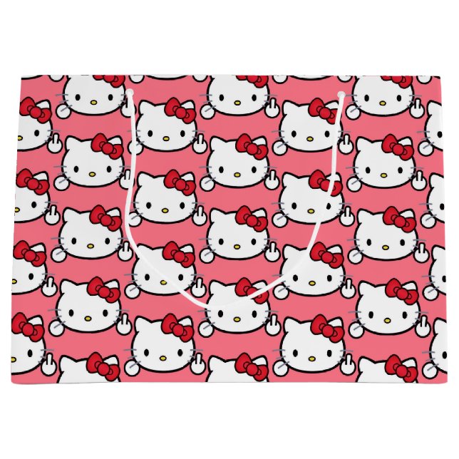 Kitty Large Gift Bag Große Geschenktüte (Vorderseite)
