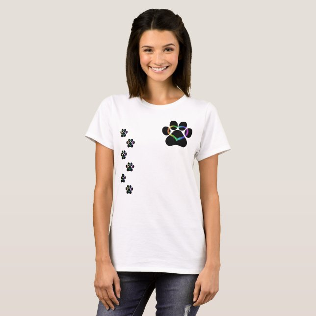 KITTY LIEBE Black T-Shirt (Vorne ganz)