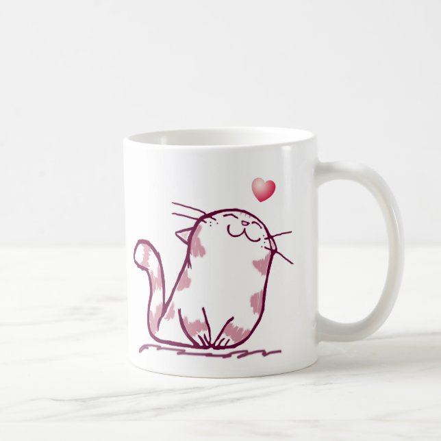 Kitty Liebe Kaffeetasse (Rechts)