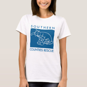 Kitty-Logo-Shirt (blaues Logo) T-Shirt