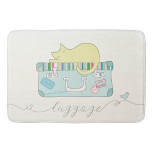 Kitty Luggage Mat Badematte