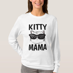KITTY MAMA, T-shirts CAT MOM