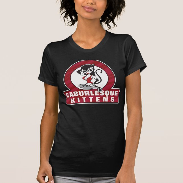 Kitty Mutter Shirt - Schwarzes (Vorderseite)