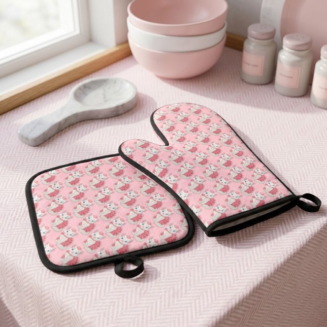Kitty Oven Mitt & Pot Holder Set (Von Creator hochgeladen)