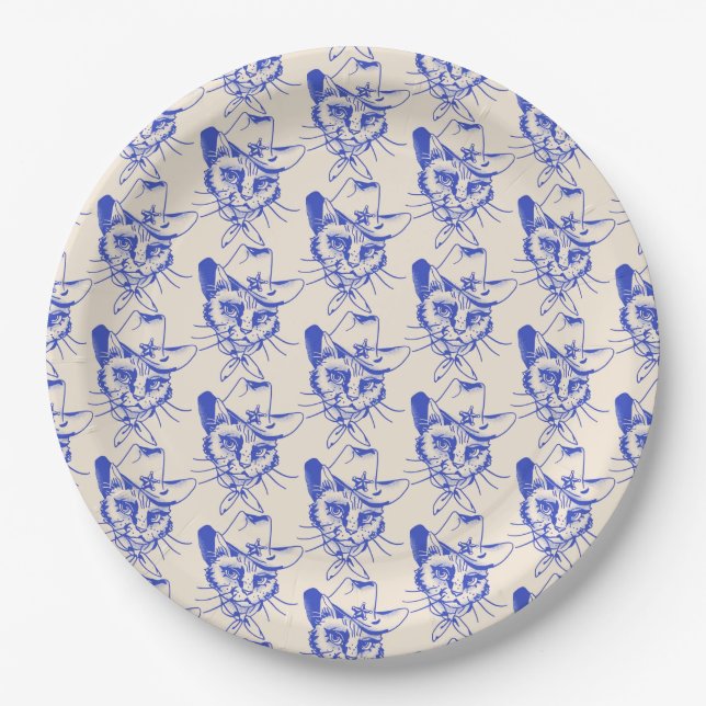 Kitty-Pappierteller Pappteller (Vorderseite)