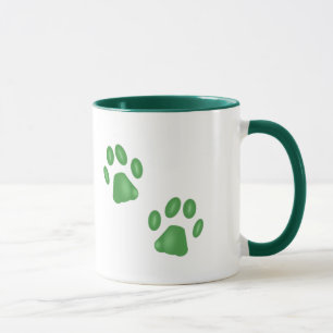 Kitty Paws Ringer Tasse