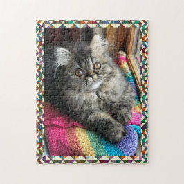 Kitty Quilter Tabletop Herausforderung Jigsaw Puzz